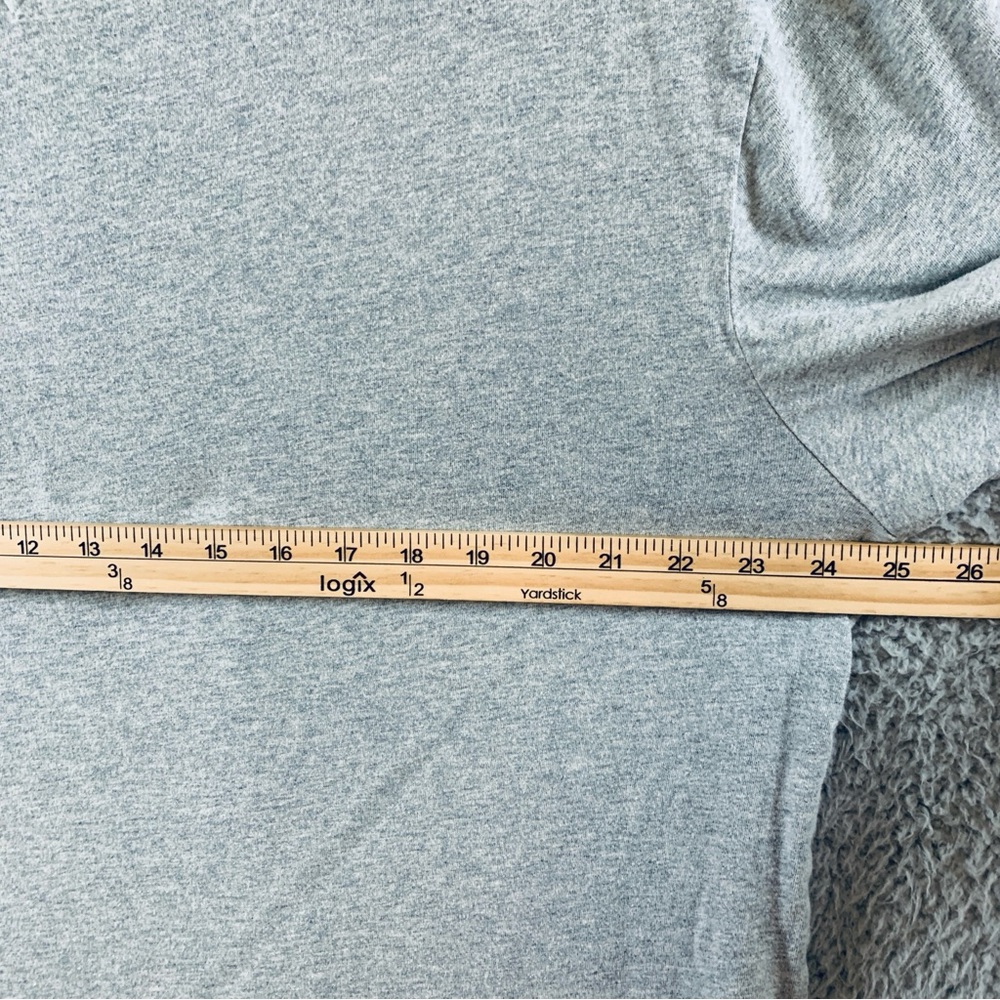 Tommy Hilfiger Men's Cotton Short Sleeve V Neck T-Shirt Gray Size XXL - Picture 7 of 8